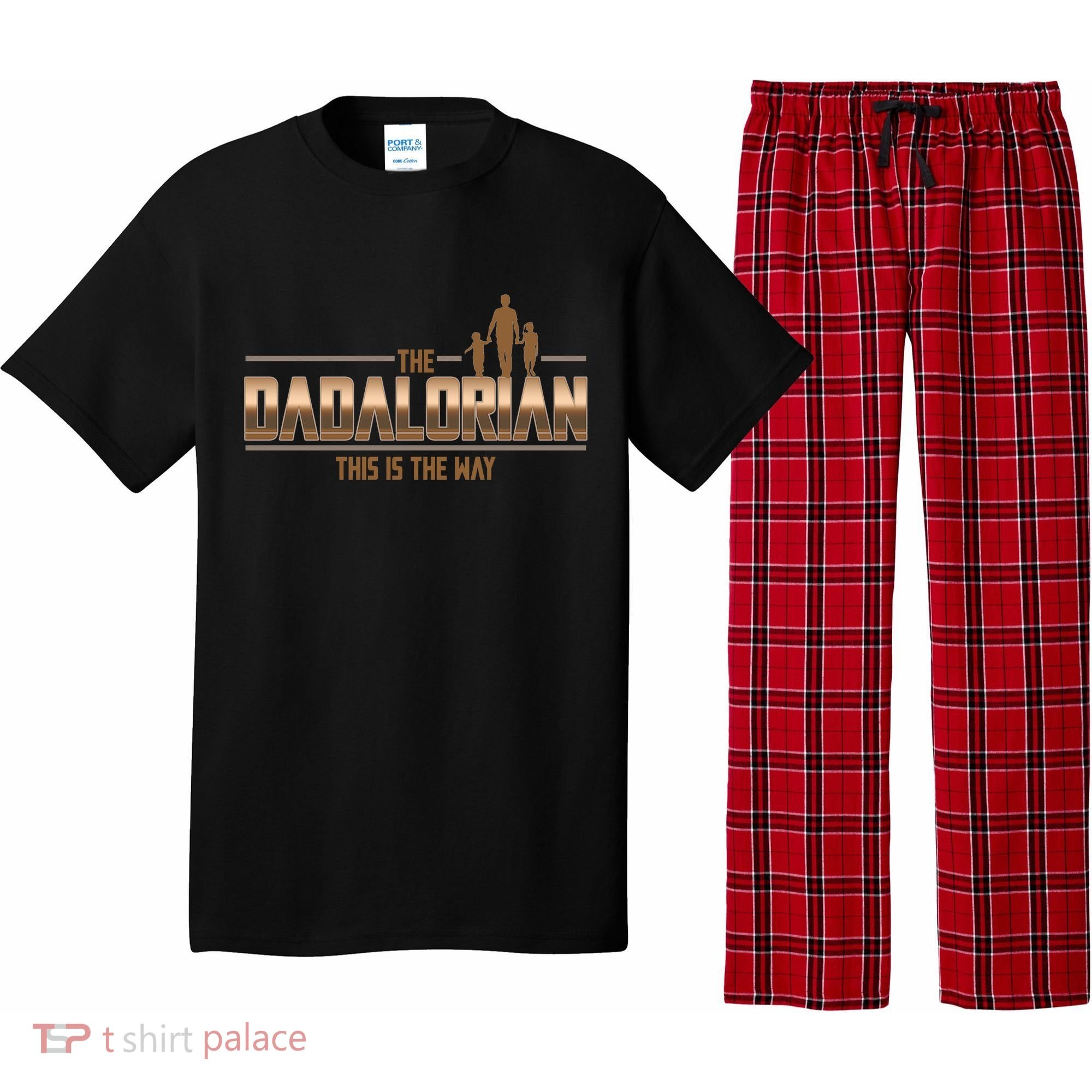The Dadalorian This Is The Way Father's Day Sci-fi Fan Pajama Set