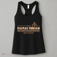 The Dadalorian This Is The Way Father's Day Sci-fi Fan Women's Tank Top thumb 3