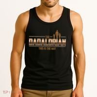 The Dadalorian This Is The Way Father's Day Sci-fi Fan Tank Top thumb 3