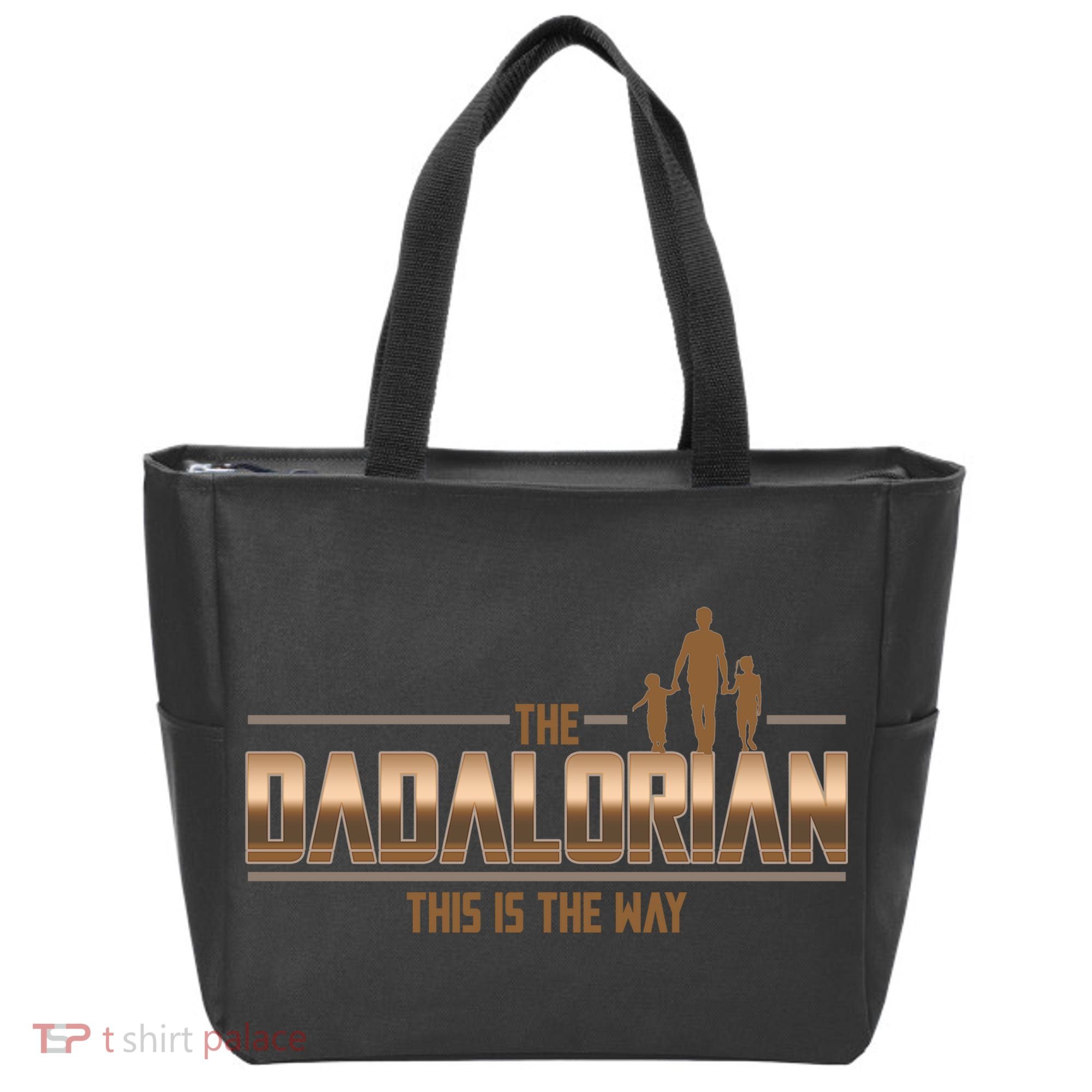 The Dadalorian This Is The Way Father's Day Sci-fi Fan Tote Bag