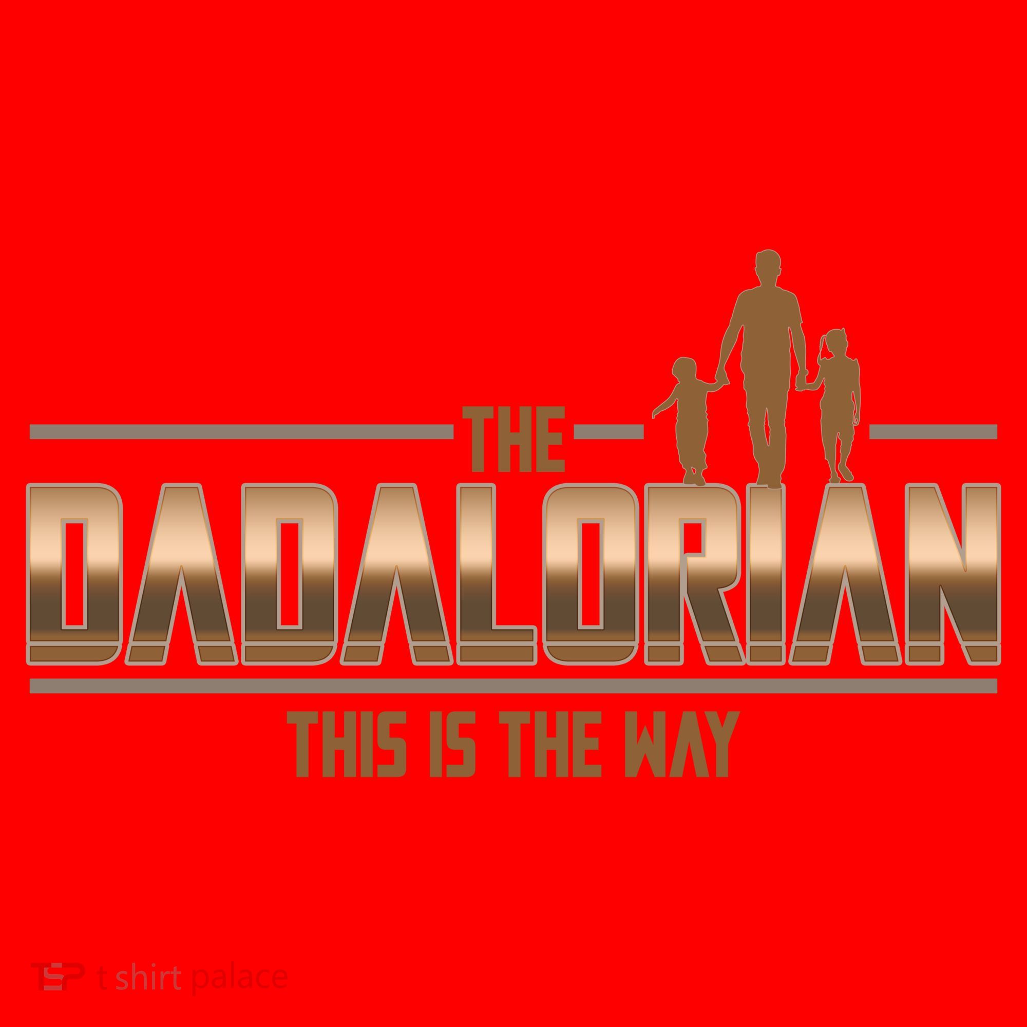 The Dadalorian This Is The Way Father's Day Sci-fi Fan Santa Hat