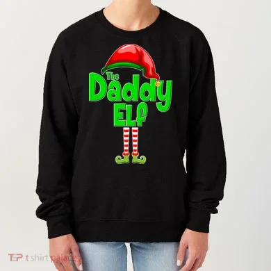 The Daddy Elf Christmas Women's Sweatshirt