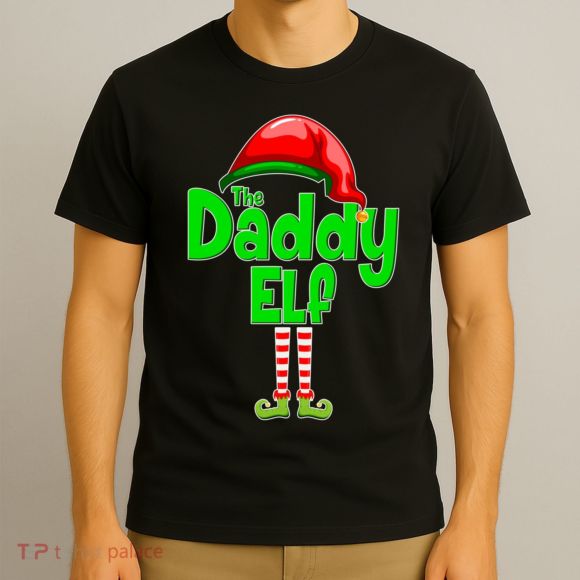 The Daddy Elf Christmas T-Shirt