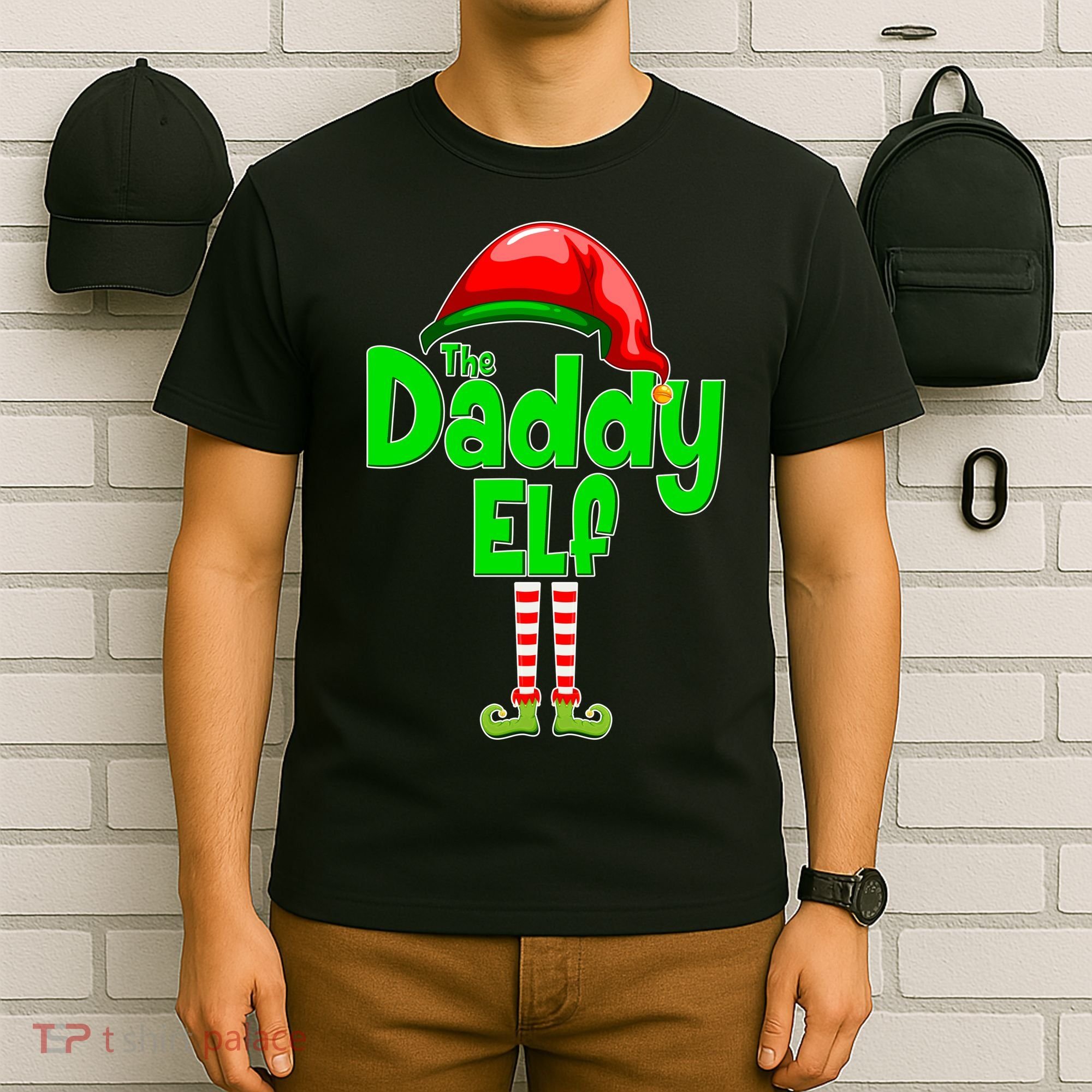 The Daddy Elf Christmas T-Shirt