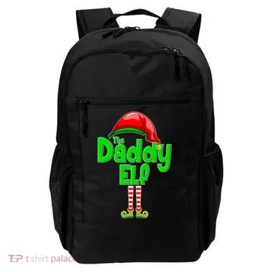 The Daddy Elf Christmas Backpack