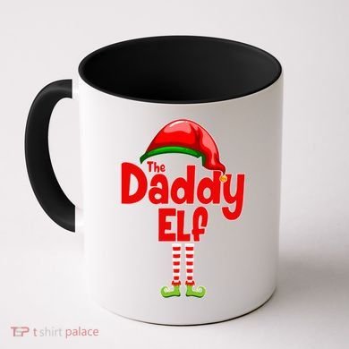 The Daddy Elf Christmas Coffee Mug
