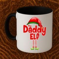 The Daddy Elf Christmas Coffee Mug thumb 2