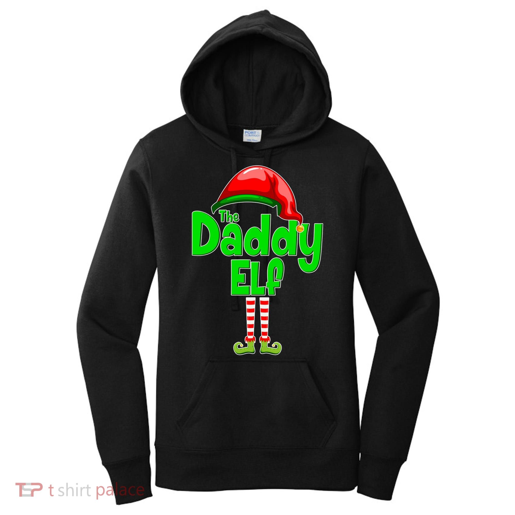 The Daddy Elf Christmas Women's Hoodie