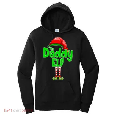The Daddy Elf Christmas Women's Hoodie