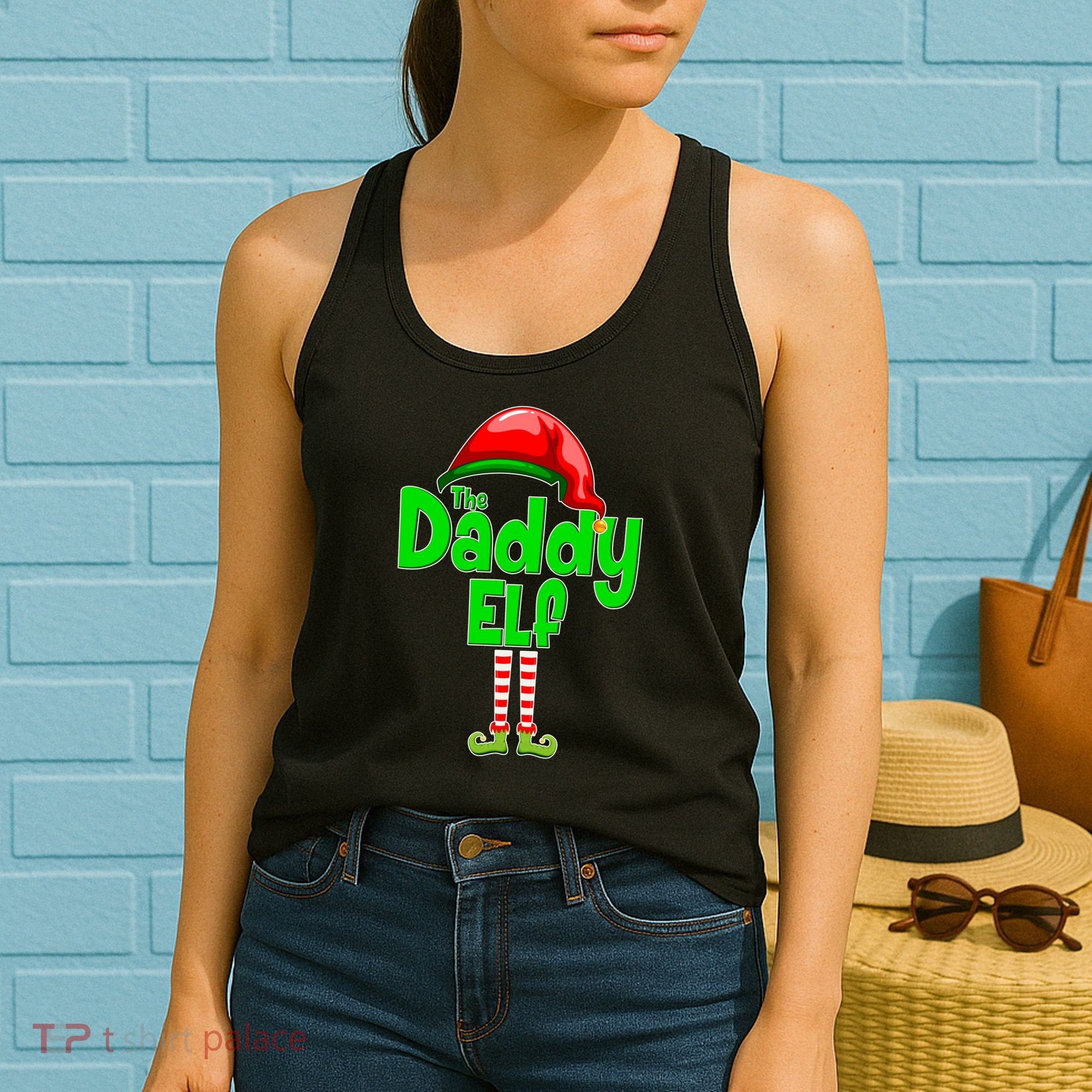 The Daddy Elf Christmas Women's Tank Top