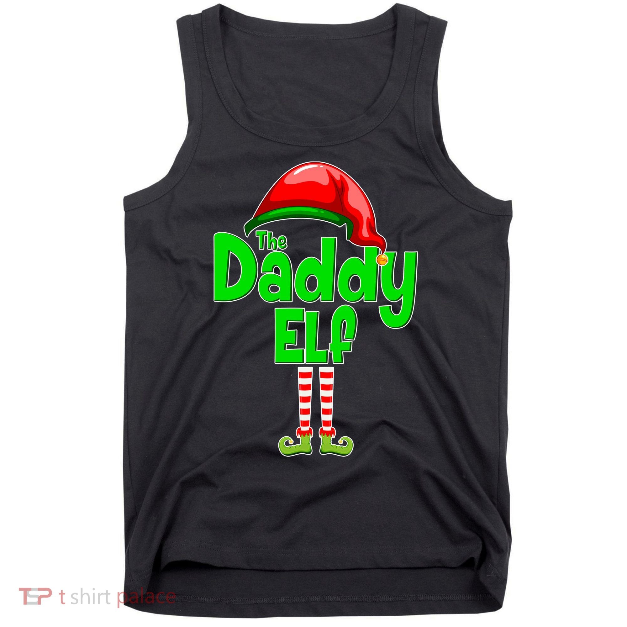 The Daddy Elf Christmas Tank Top