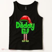 The Daddy Elf Christmas Tank Top thumb 2