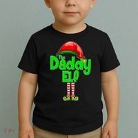 The Daddy Elf Christmas Toddler T-Shirt thumb 2