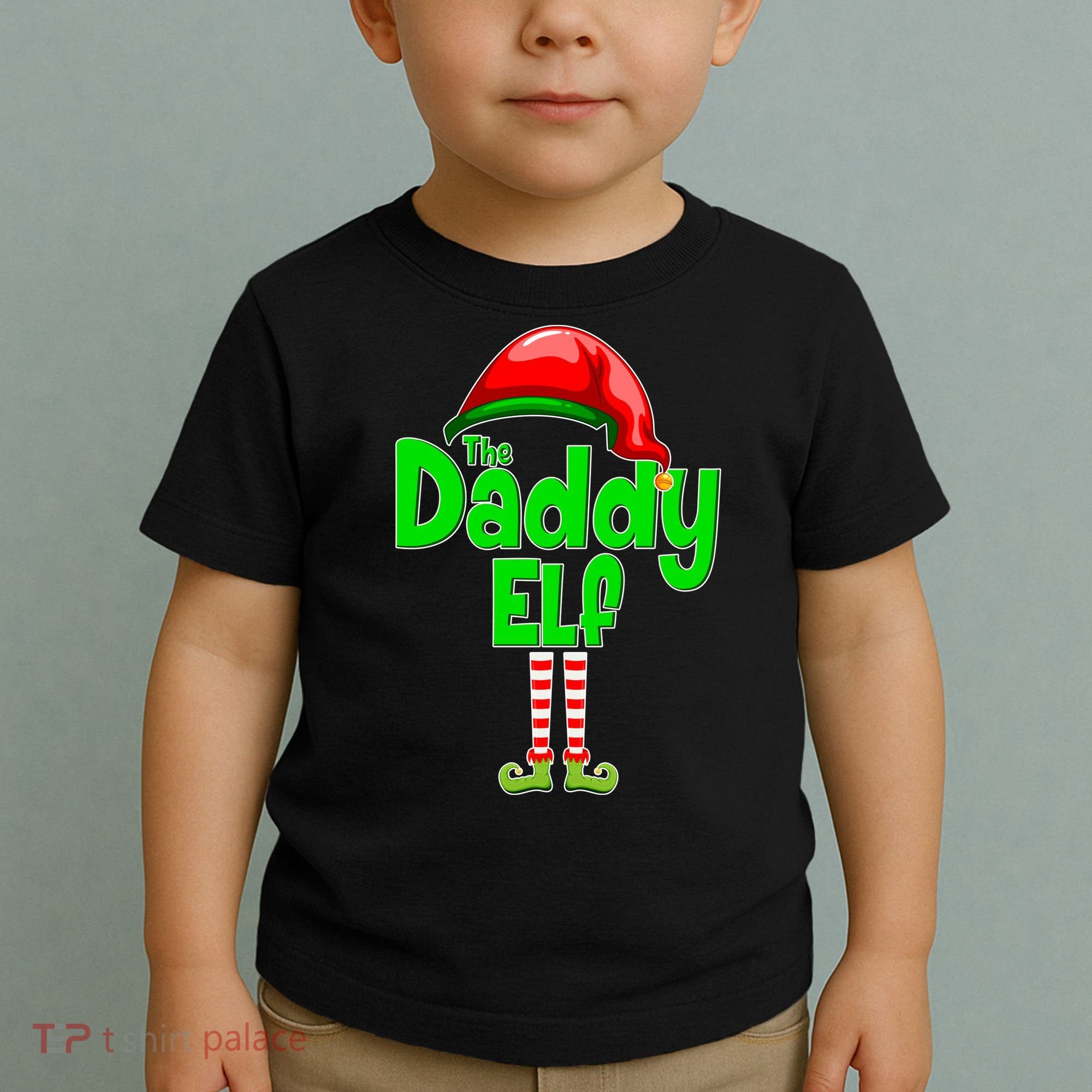The Daddy Elf Christmas Toddler T-Shirt