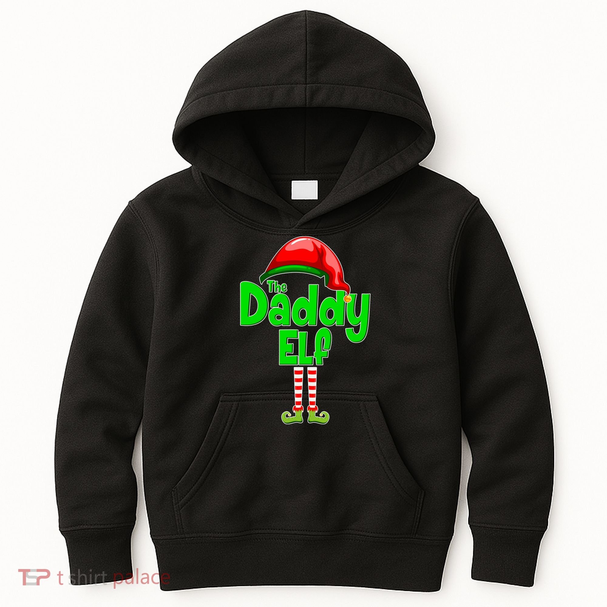 The Daddy Elf Christmas Kids Hoodie