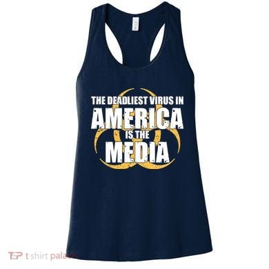 The Deadliest Virus In America Is The Media Women's Tank Top