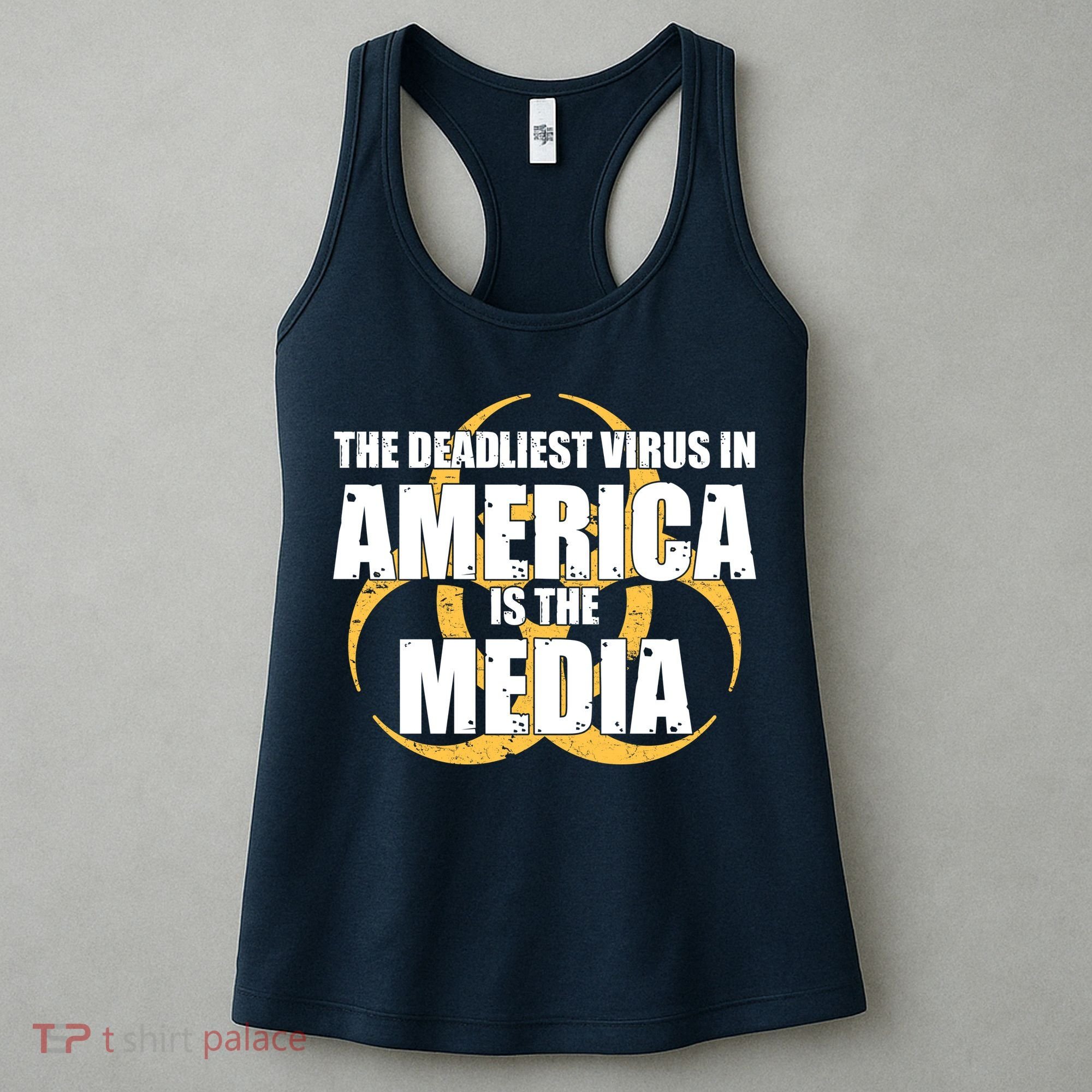 The Deadliest Virus In America Is The Media Women's Tank Top