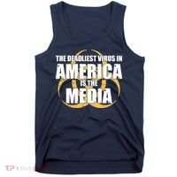 The Deadliest Virus In America Is The Media Tank Top thumb 0