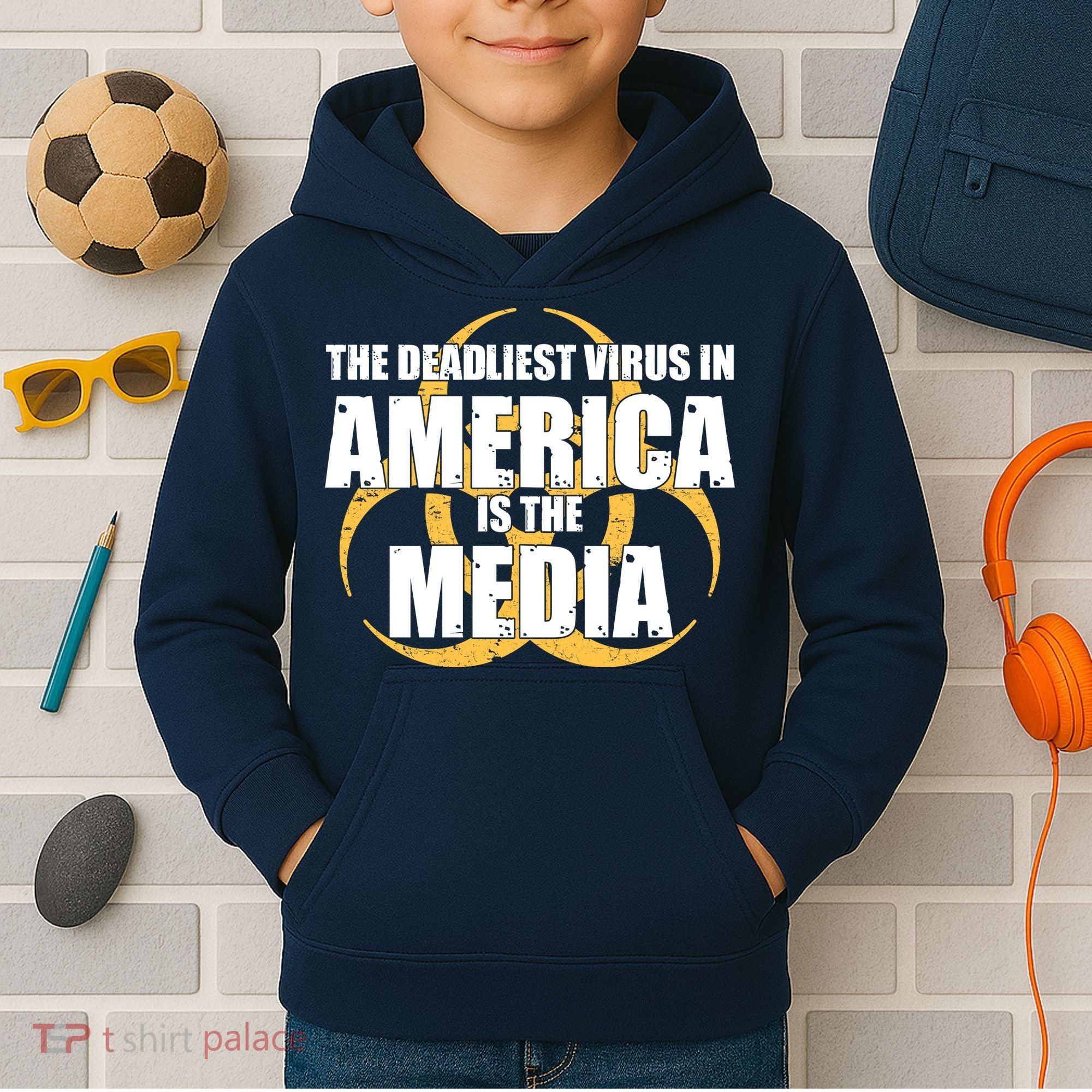 The Deadliest Virus In America Is The Media Kids Hoodie
