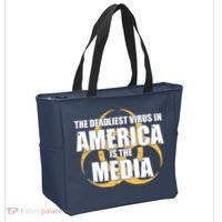 The Deadliest Virus In America Is The Media Tote Bag thumb 2