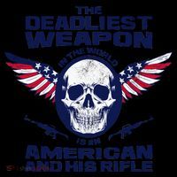 The Deadliest Weapon American And His Rifle Coffee Mug thumb 5