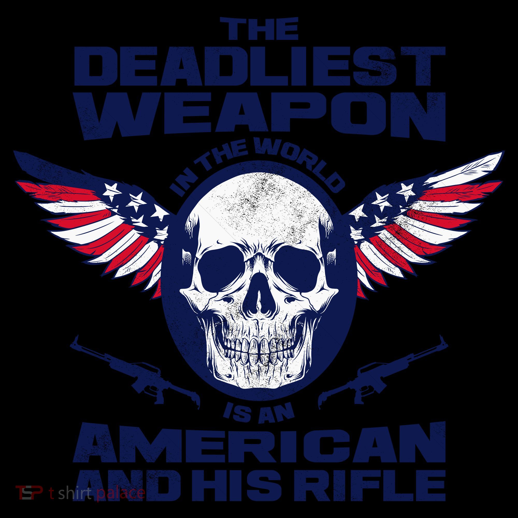 The Deadliest Weapon American And His Rifle Coffee Mug