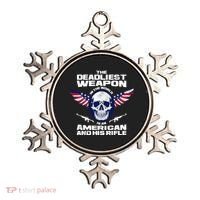 The Deadliest Weapon American And His Rifle Ornament thumb 0