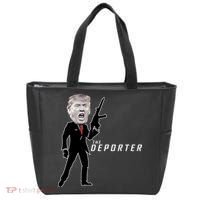 The Deporter Funny Donald Trump Tote Bag thumb 0