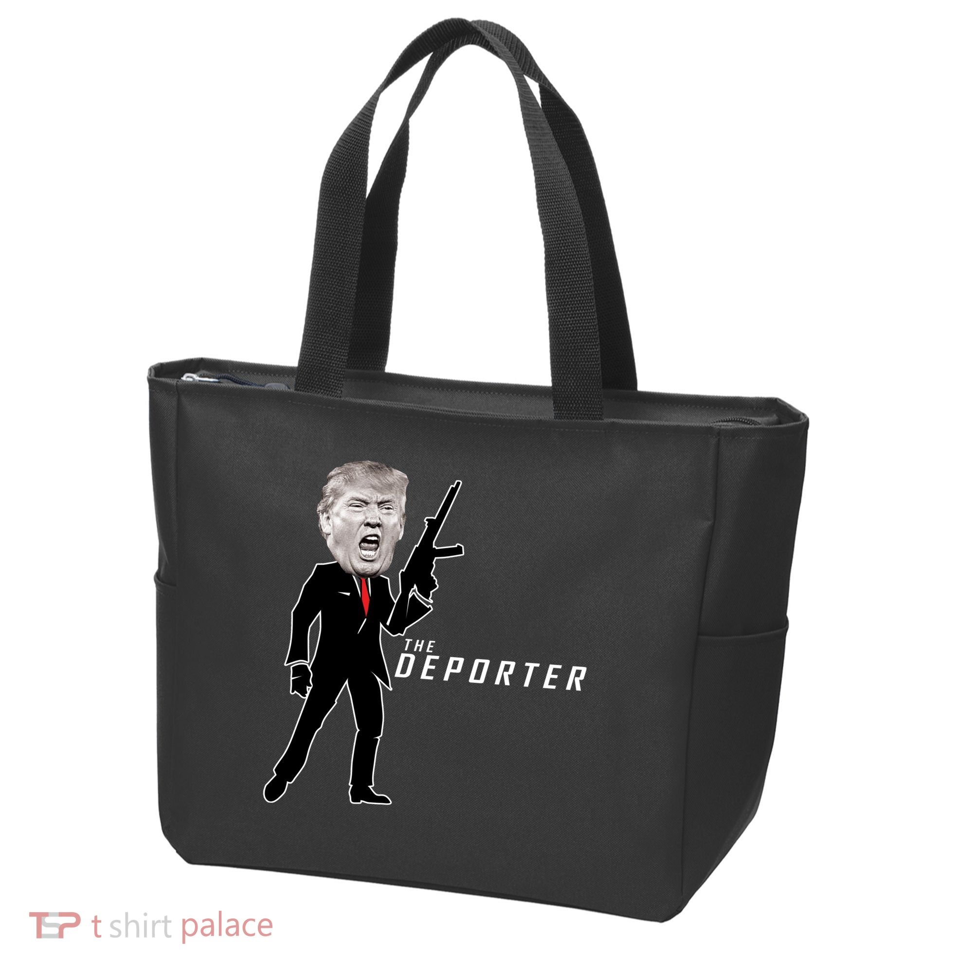 The Deporter Funny Donald Trump Tote Bag