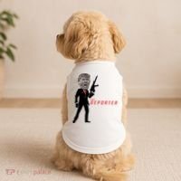 The Deporter Funny Donald Trump Doggie Tank thumb 2