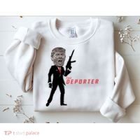 The Deporter Funny Donald Trump Sweatshirt thumb 2