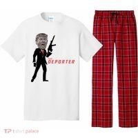 The Deporter Funny Donald Trump Pajama Set thumb 0