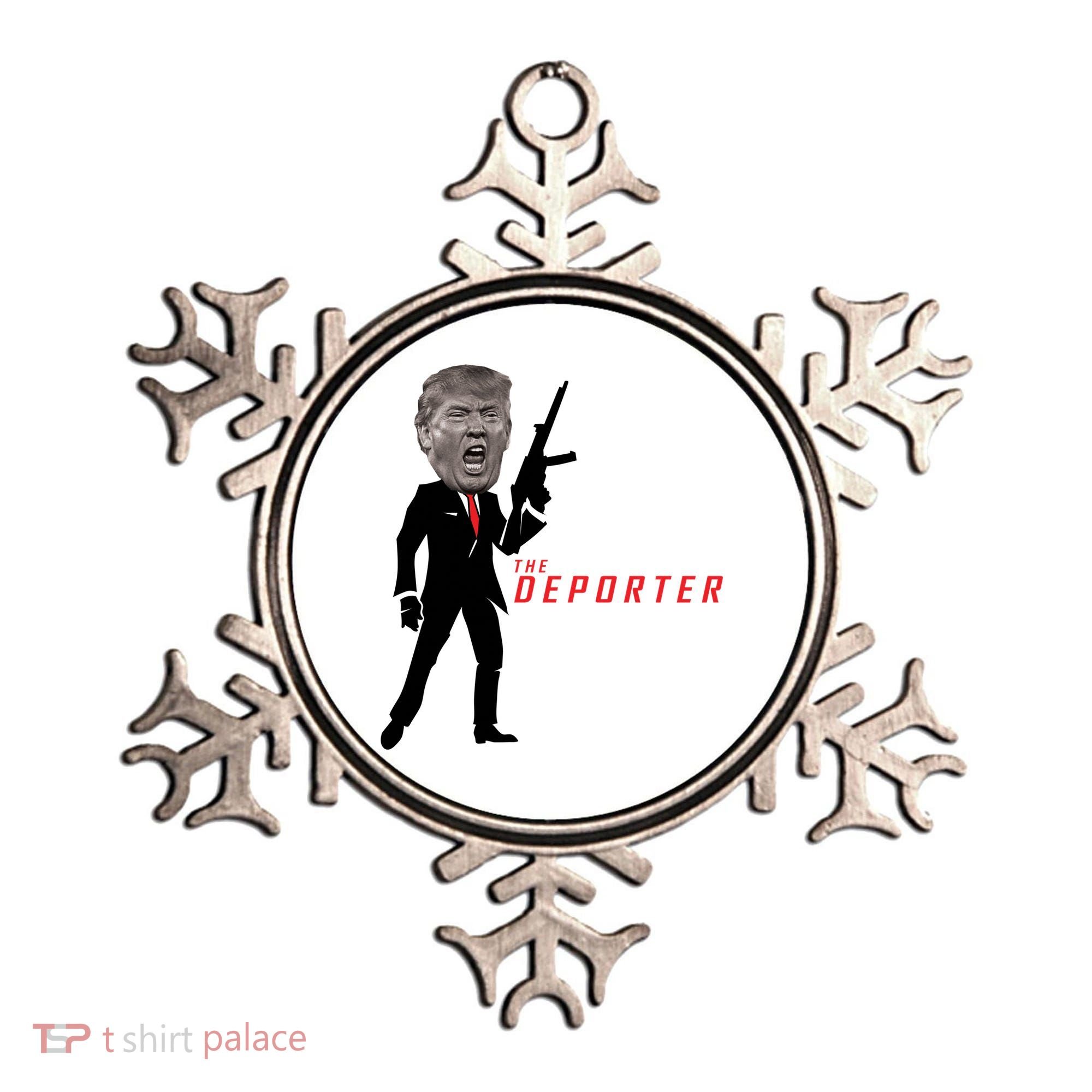The Deporter Funny Donald Trump Ornament
