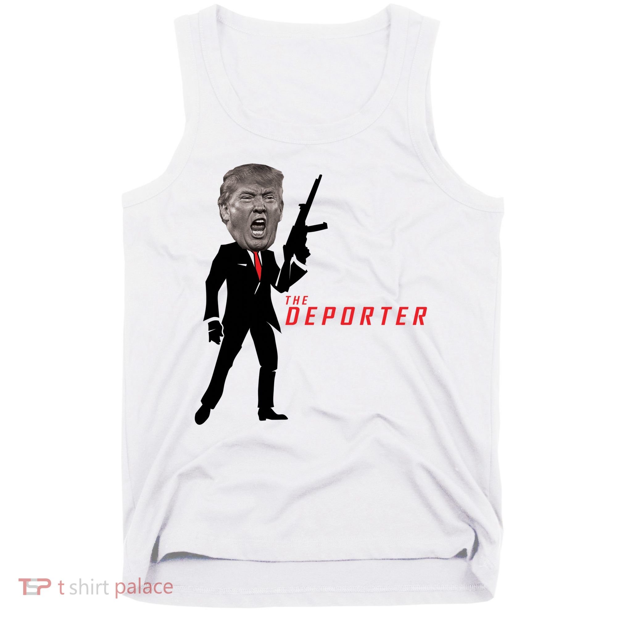 The Deporter Funny Donald Trump Tank Top