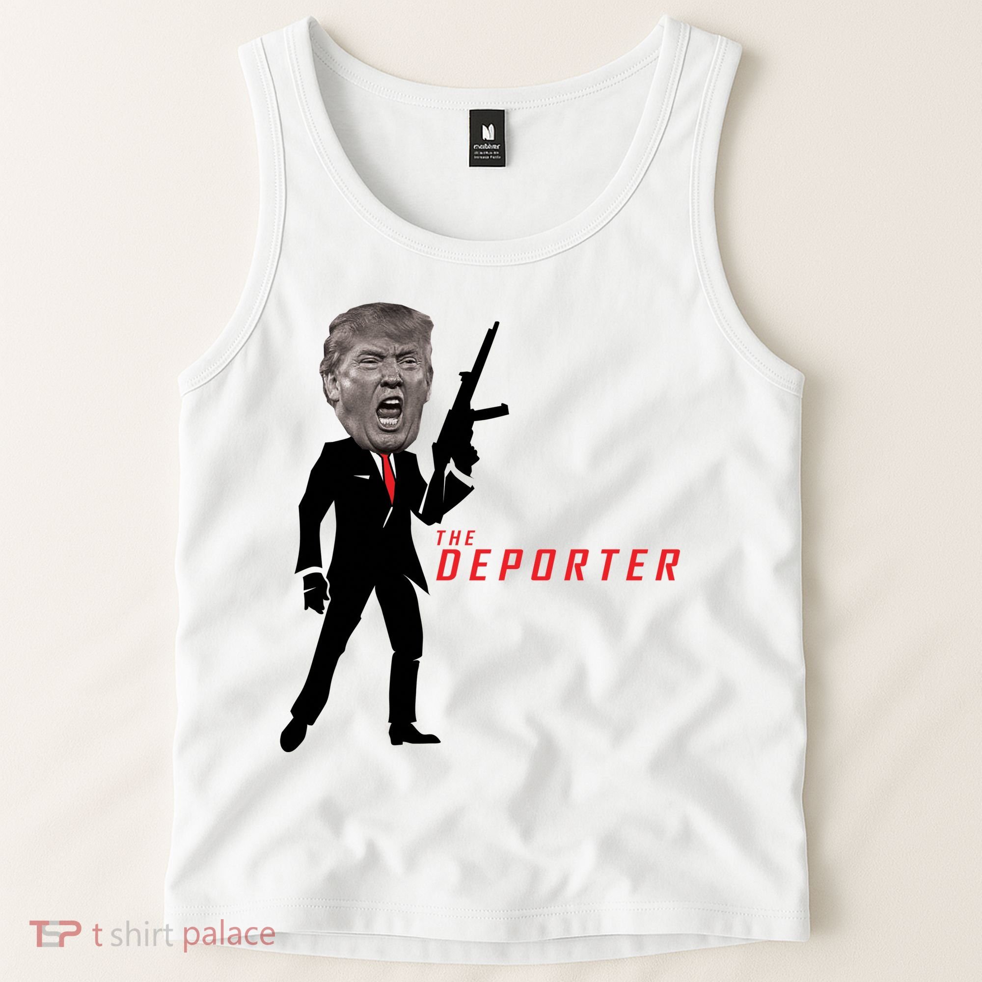 The Deporter Funny Donald Trump Tank Top