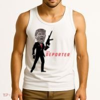 The Deporter Funny Donald Trump Tank Top thumb 3