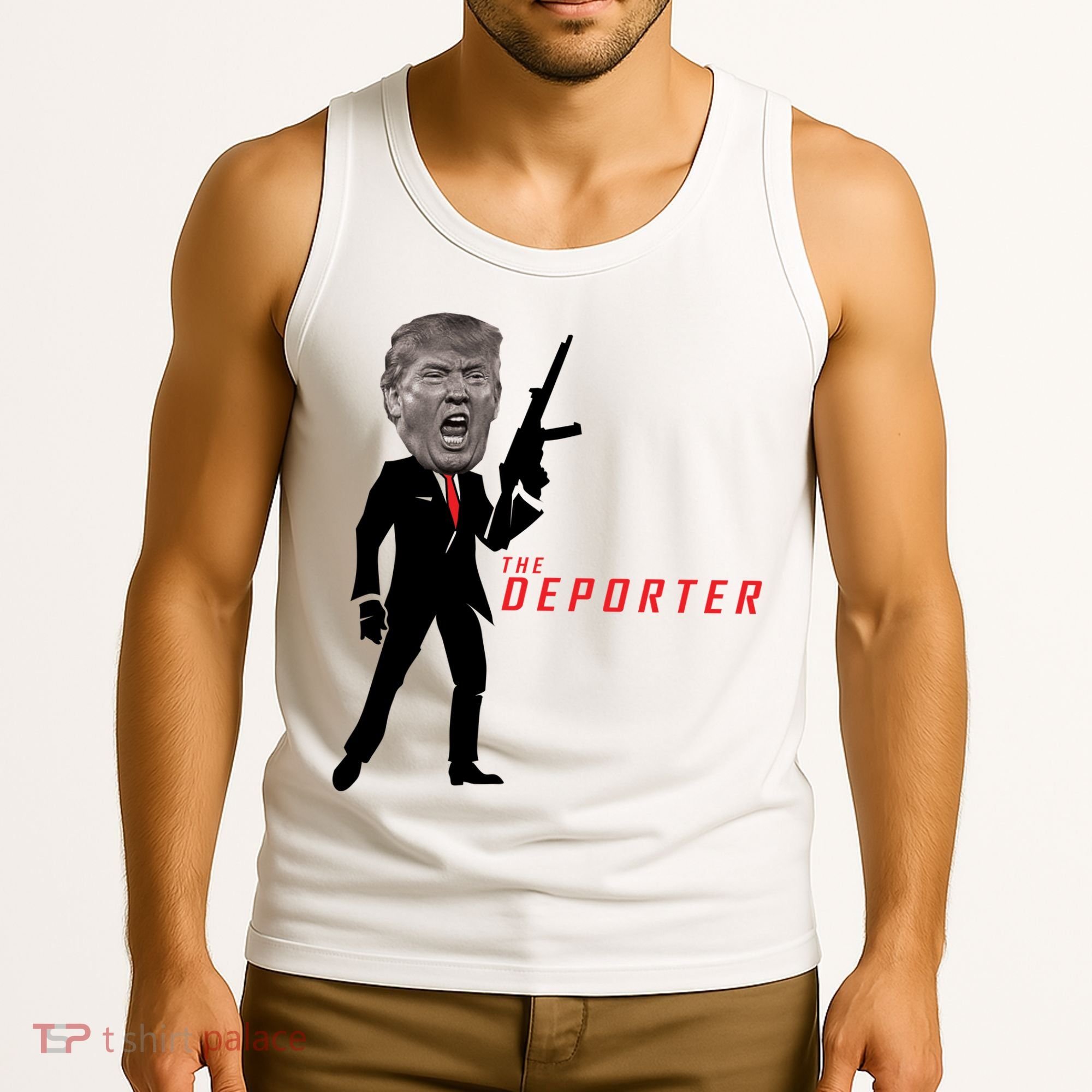 The Deporter Funny Donald Trump Tank Top
