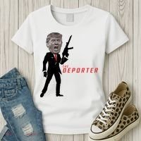 The Deporter Funny Donald Trump Women's T-Shirt thumb 3