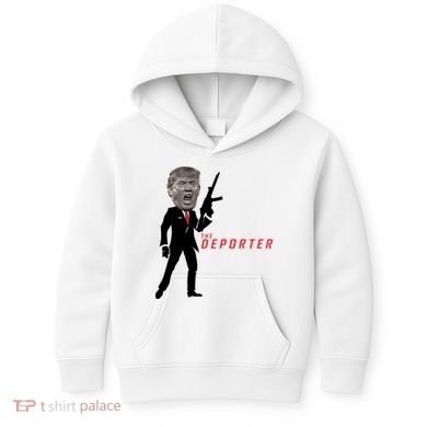 The Deporter Funny Donald Trump Kids Hoodie