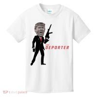 The Deporter Funny Donald Trump Kids T-Shirt thumb 0
