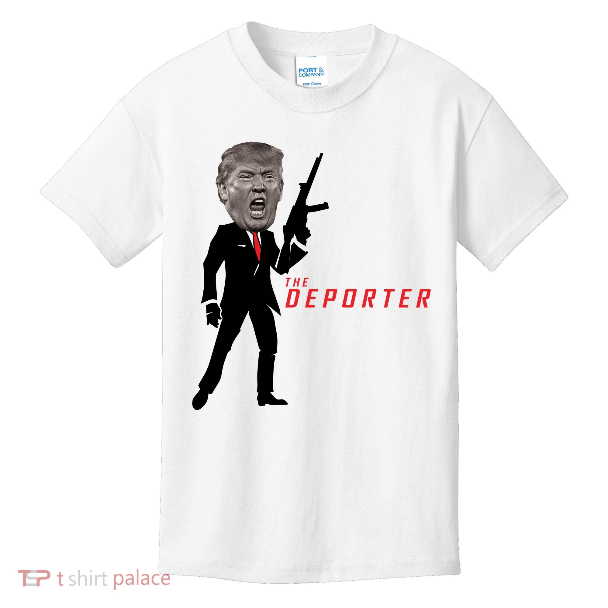 The Deporter Funny Donald Trump Kids T-Shirt