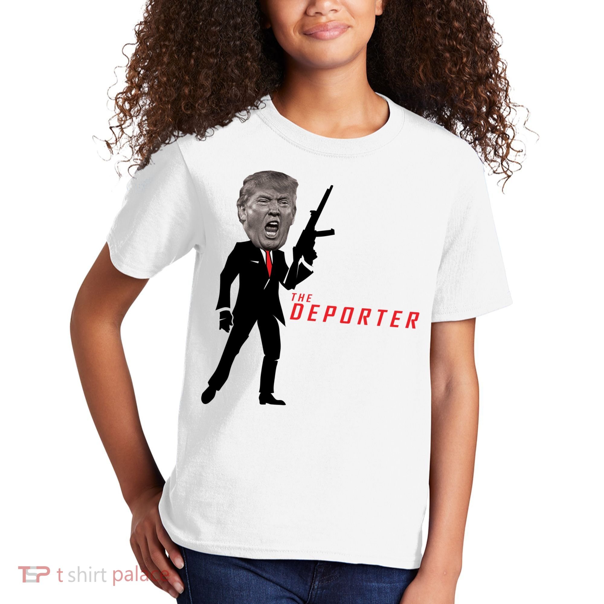 The Deporter Funny Donald Trump Kids T-Shirt
