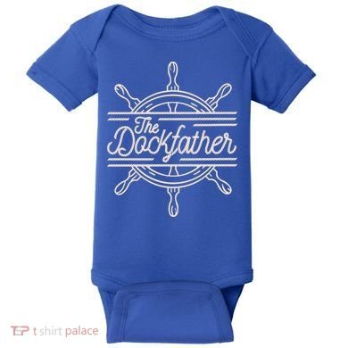 The Dockfather Funny Baby Bodysuit