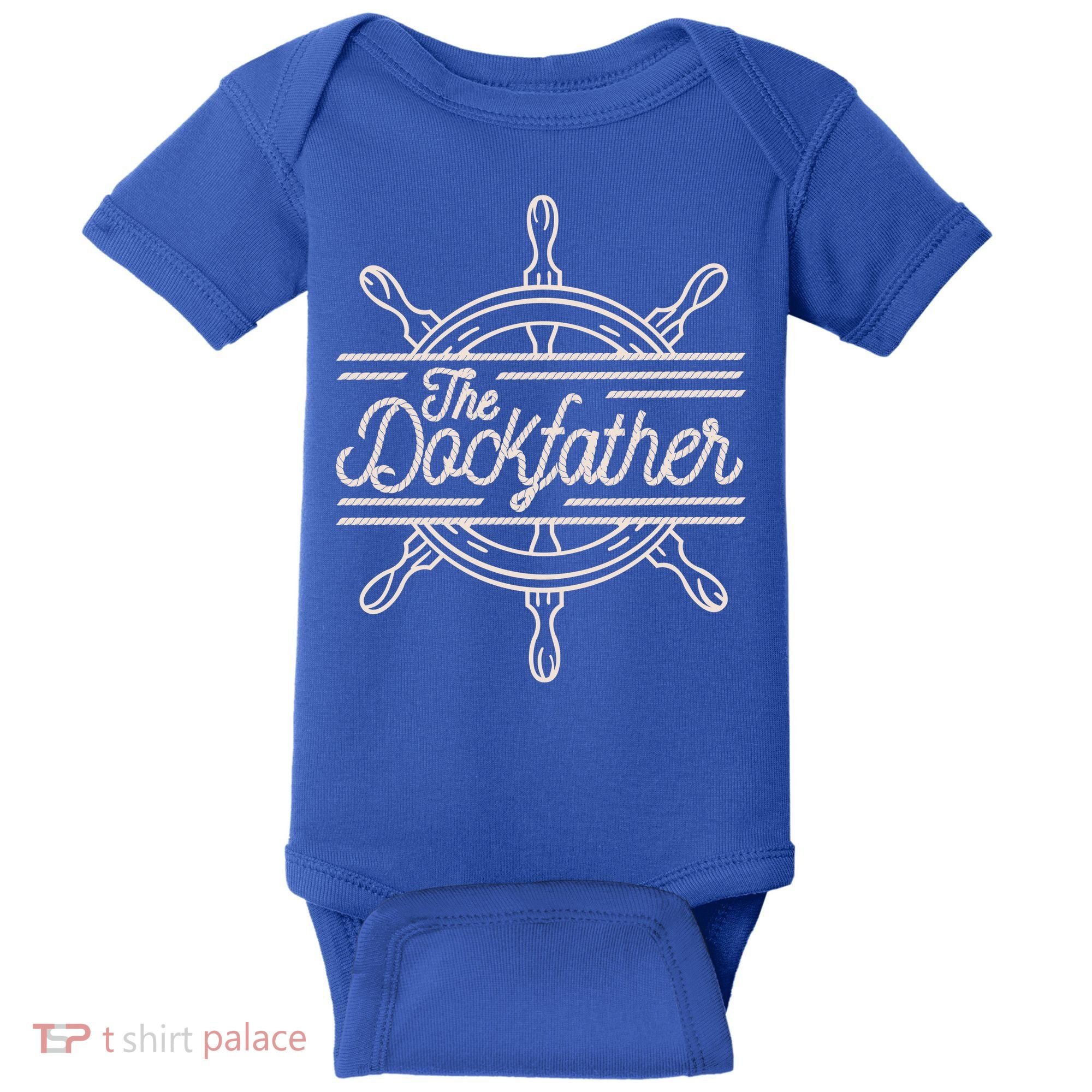 The Dockfather Funny Baby Bodysuit