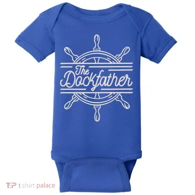 The Dockfather Funny Baby Bodysuit