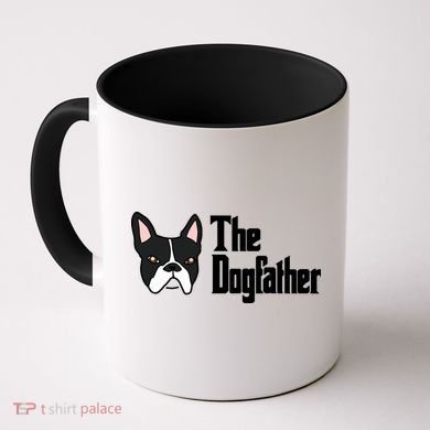 The Dog Father Boston Terrier Coffee Mug