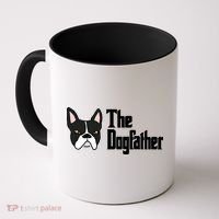 The Dog Father Boston Terrier Coffee Mug thumb 0
