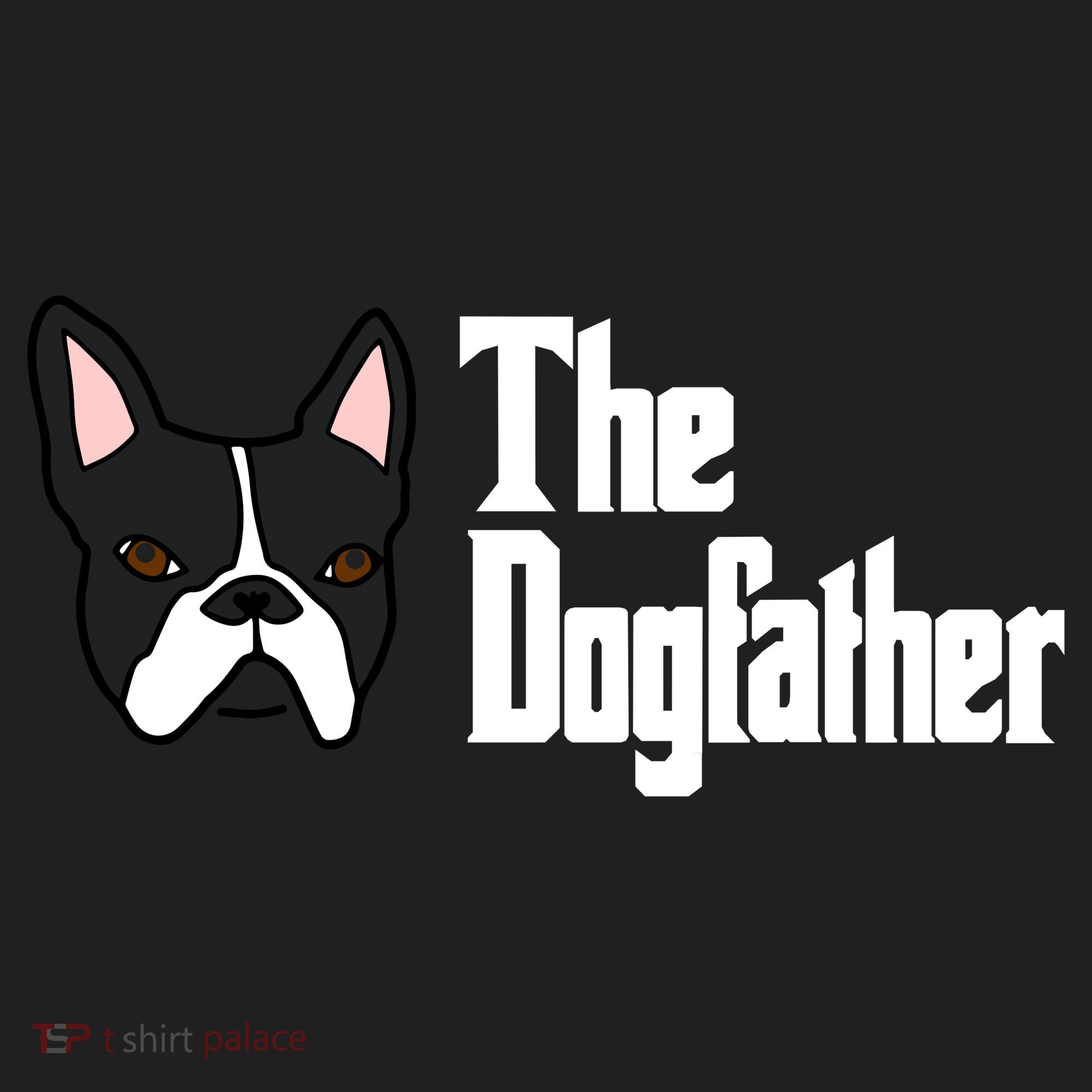 The Dog Father Boston Terrier Golf Towel