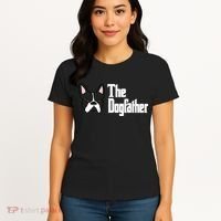 The Dog Father Boston Terrier Women's T-Shirt thumb 4