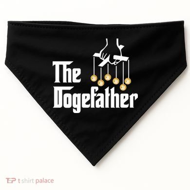 The Dogefather USA-Made Doggie Bandana